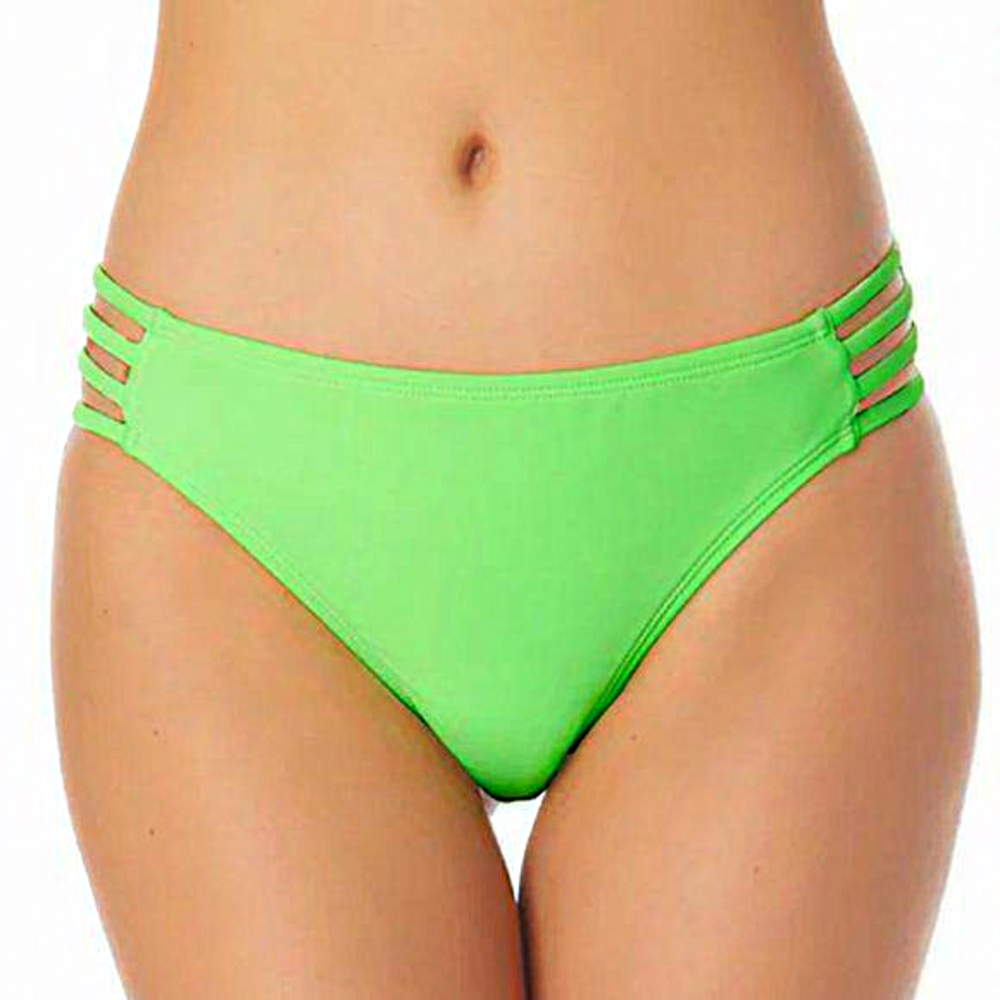 California Waves Strappy-Side‎ Hipster Bikini Bottom Mint Green